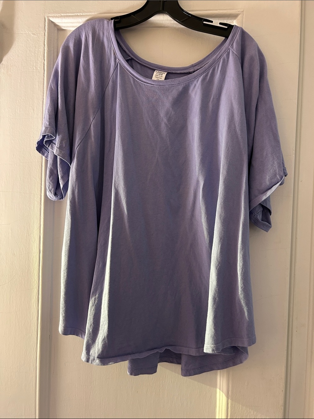 Cotton Lani cotton lavender tee